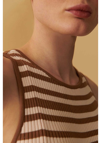 Mısırlı Çizgili Elbise fırsatları