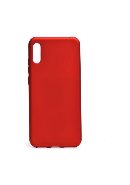 Huawei Y6 2019 Kılıf Yumuşak Ince Soft Pürüzsüz Silikon Kapak ve Nano Cam Koruma