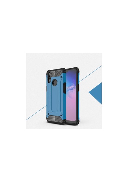 Galaxy A10S Kılıf Zırhlı Kamera Koruma Darbelere Dayanıklı Tam Koruma