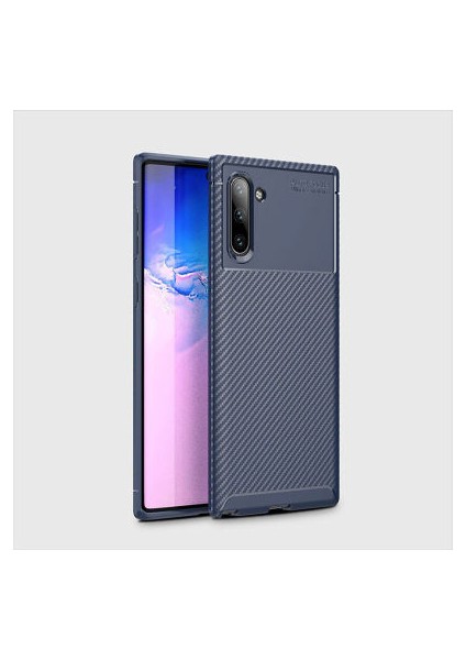 Samsung Galaxy Note 10 Kılıf Ultra Slim Fit Karbon Tasarım Tam Kalıp