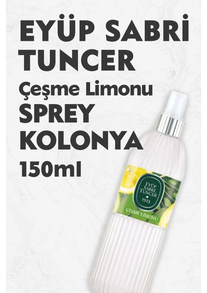 Çeşme Limonu 150 ml Sprey