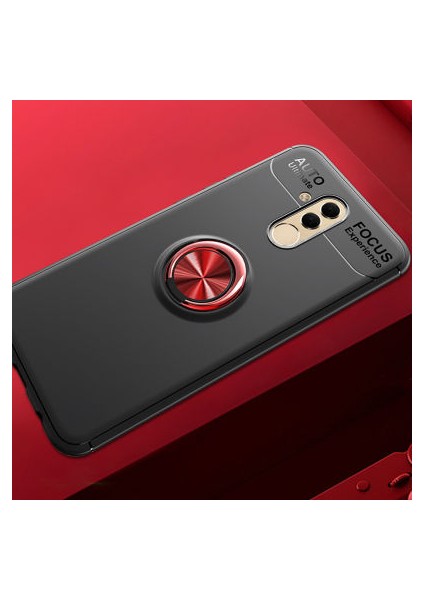 Huawei Mate 20 Lite Kılıf Yüzüklü Standlı Soft Parmak Izi Bırakmaz+Nano Ekran Koruma fiyatları