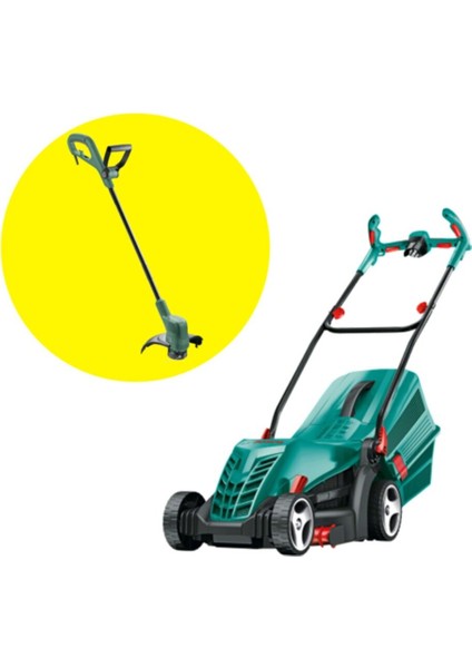 Arm 34 Çim Biçme + Bosch Easygrasscut 23 Biçme Makinası 2'li Set