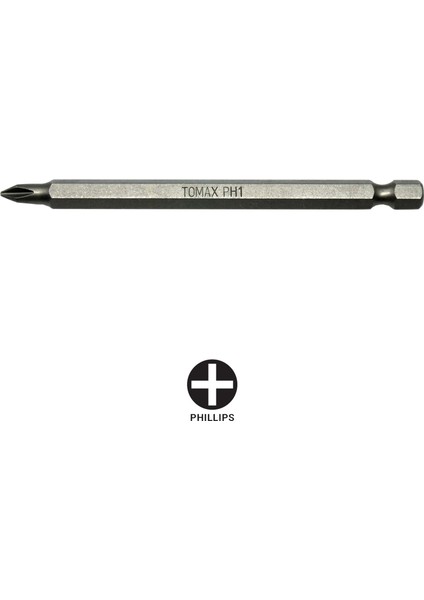 Yıldız Bits Uç (Philips) PH1X100 mm