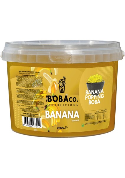 Bubble Tea Boba – Muz / Banana 3,4 kg