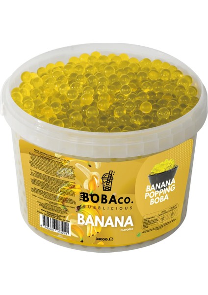 Bubble Tea Boba – Muz / Banana 3,4 kg