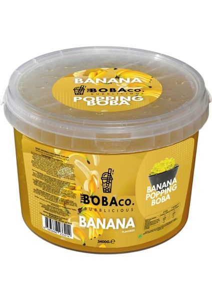 Bubble Tea Boba – Muz / Banana 3,4 kg