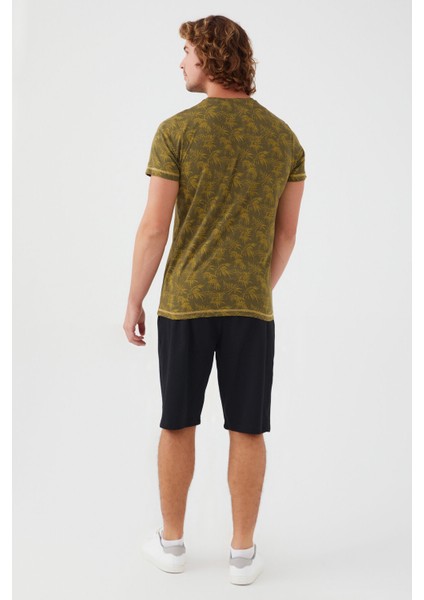 2564 Surfing Spirit Koyu Haki Erkek Bermuda Takım fiyatları