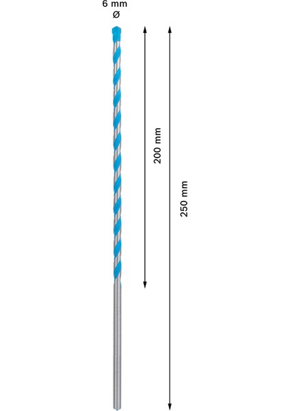 Expert Cyl-9 Multiconstruction Delme Ucu 6 x 200 x 250 mm