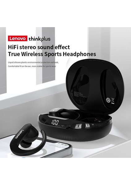 Thinkplus T50 Kablosuz Şarj Göstergeli Sporcu Bluetooth Kulaklık