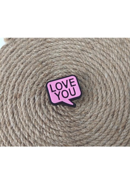 Terlik Ayakkabı Sandalet Tokası Love You 1 Adet Silikon Kız Erkek Aksesuar Hediye fiyatları