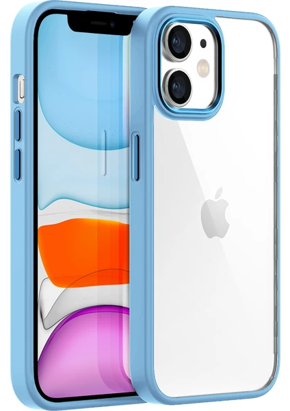 iPhone 11 New Air Bumper Kılıf Sierra Blue