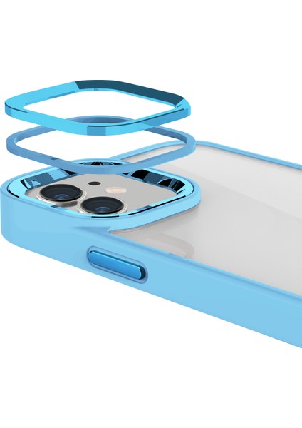 iPhone 11 New Air Bumper Kılıf Sierra Blue