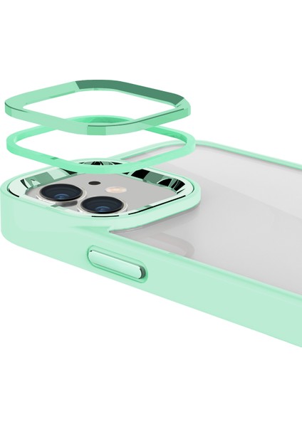 iPhone 11 New Air Bumper Kılıf Light Green