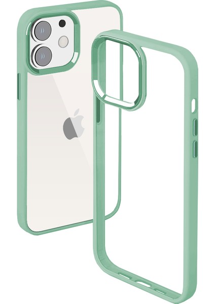 iPhone 11 New Air Bumper Kılıf Light Green