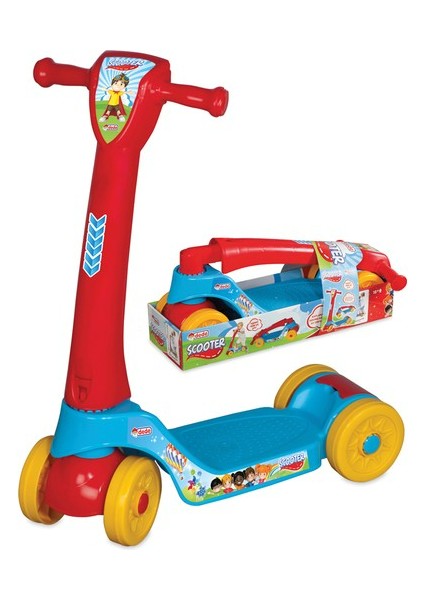 Dede 03084 4 Teker Scooter Kırmızı