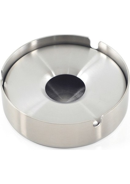 Küllük Metal Küllük Paslanmaz Çelik 10(Adet) Cafe Kafe Çay Bahçesi Kül Tablası 10 cm Skoçlu Kapaklı