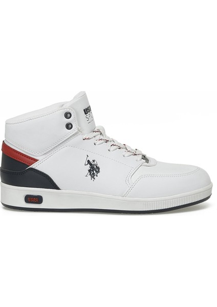 U.S. Polo Assn. Malone Gsn 3pr Beyaz Unisex High Sneaker