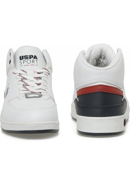 U.S. Polo Assn. Malone Gsn 3pr Beyaz Unisex High Sneaker