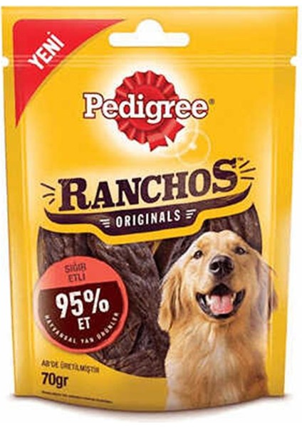 Ranchos Sığır Etli Köpek Ödülü 70 gr