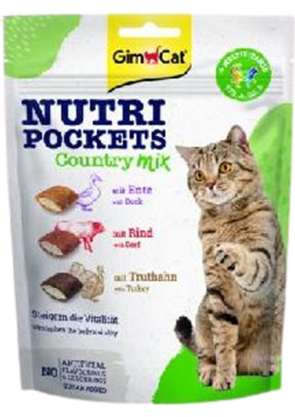 Nutripockets Kedi Ödülü Country Mix 150 gr