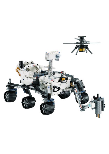 Technic NASA Mars Rover Perseverance 42158 - Bilim ve Uzay Projelerini Seven 10 Yaş ve Üzeri Çocuklar İçin  Yaratıcı Oyuncak Yapım Seti (1.132 Parça)