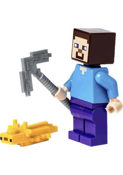 Minecraft Steve Orijinal Minifigür