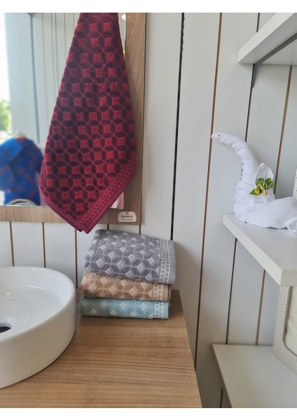 Decora El - Yüz Havlusu 4'lü Set 50 x 90 cm