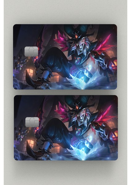Shaco 2'li Kredi Kartı & Akbil Sticker Kaplama
