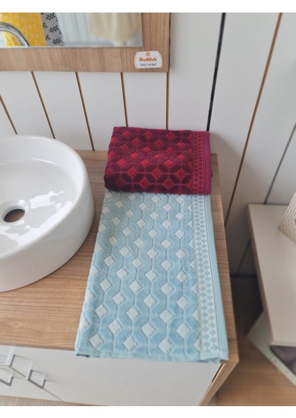 Decora 2'li El - Yüz Havlusu Bordo - Mint 50 x 90 cm fiyatları