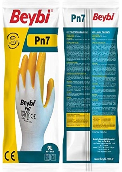 Pn7 İş Eldiveni 10 Xl 288 Çift