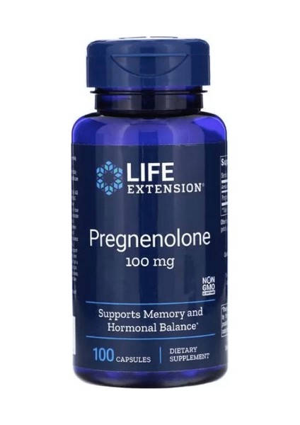 iıfe Pregnenolone Memory Hormonal Balance 100 mg 100 Capsul