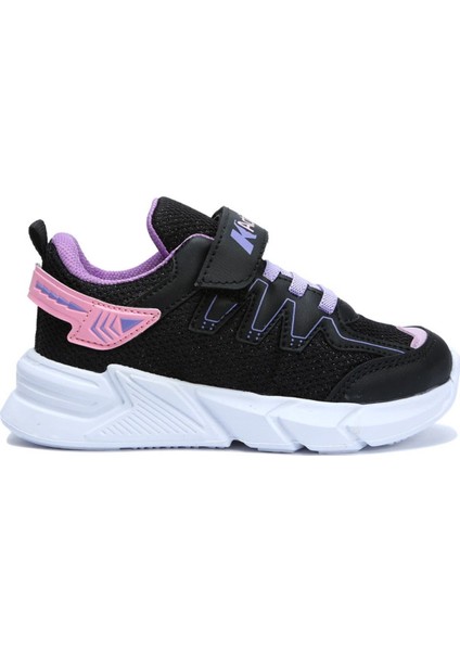 C328 Kifidis Active Unisex Çocuk Spor Ayakkabı 26-35 Siyah-Pembe / Black-Pink - 31