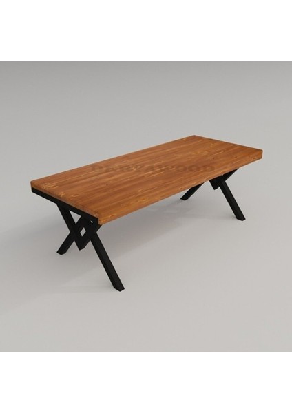 Masif Ahşap Cissus Toplantı Masası 100*240*76 cm fiyatları