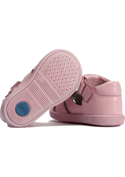 Kifidis KP51 Ilk Adım Kız Çocuk Deri Ayakkabı 19-23 Pembe Deri - 23 fiyatları