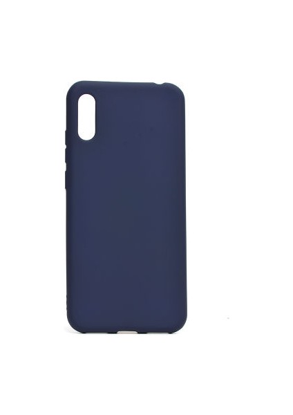 Huawei Y6 2019 Kılıf Yumuşak Ince Soft Pürüzsüz Silikon Kapak ve Nano Cam Koruma