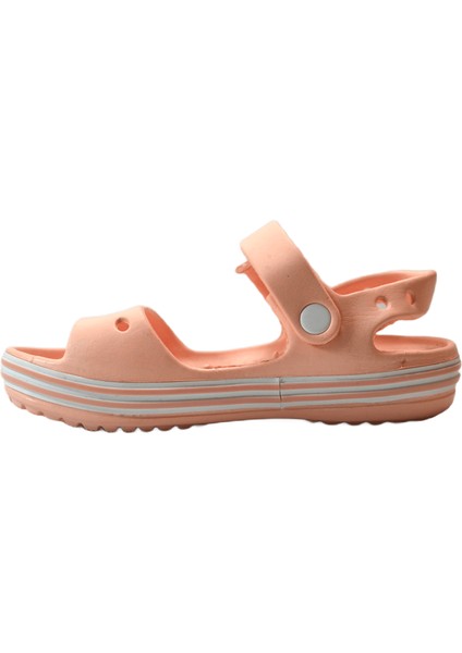 Somon & Pembe Cırtlı Eva Taban Kız Çocuk Deniz Sandalet modelleri