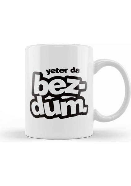 Yeterda Bezdum Karadeniz Kupa Bardak Porselen