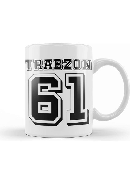 61 Trabzon Kupa Bardak Porselen