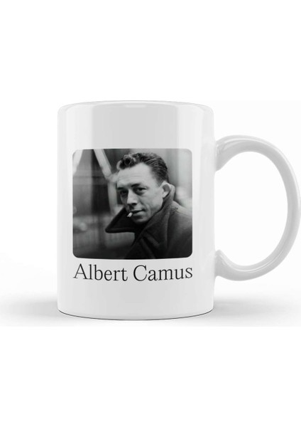 Albert Camus 01 Kupa Bardak Porselen