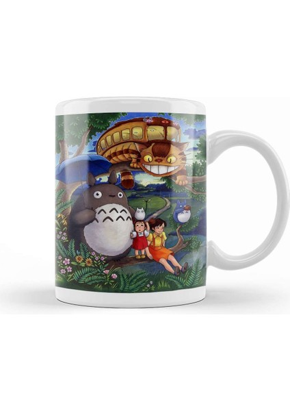 Totoro Hayao Miyazaki Kupa Bardak Porselen