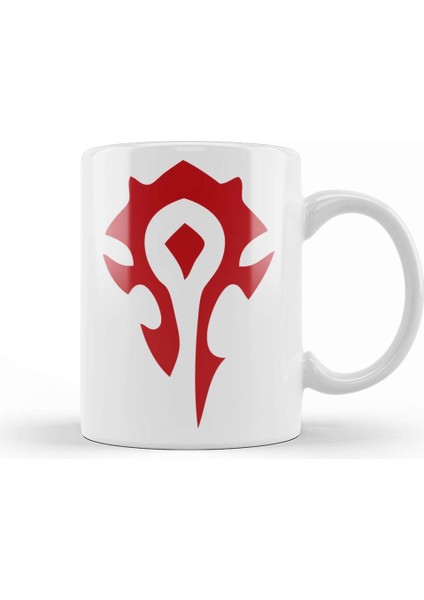 World Of Warcraft Horde Kupa Bardak Porselen