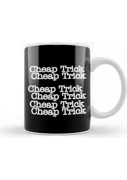 Cheap Trick Worn By Joan Jett Kupa Bardak Porselen