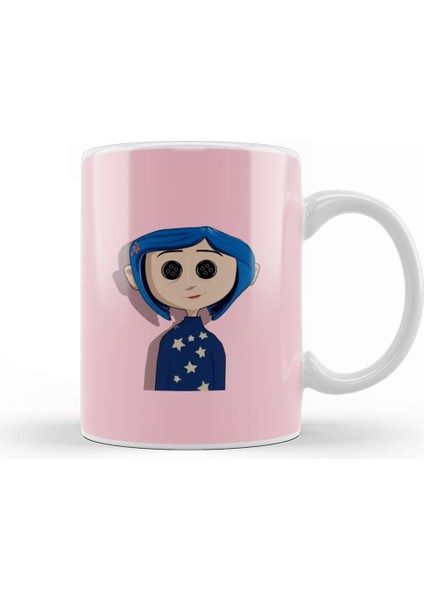 Coraline 01 Kupa Bardak Porselen