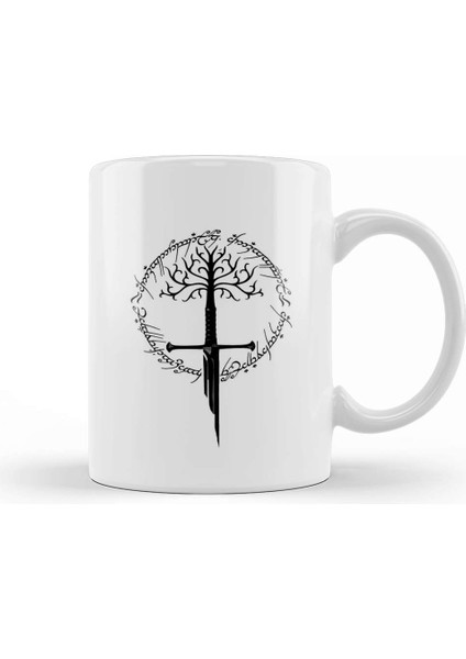 Yüzüklerin Efendisi 05 Kupa Bardak Porselen