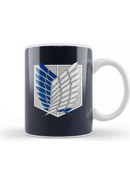 Attack On Titan Military Scouting Legion Classic Attack On Titan Kupa Bardak Porselen