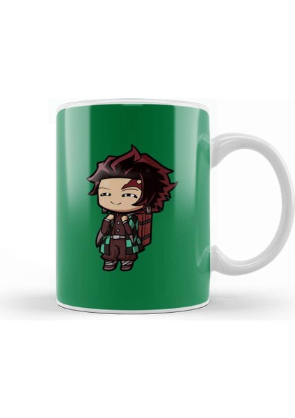 Chibi Tanjiro Demon Slayer Kupa Bardak Porselen