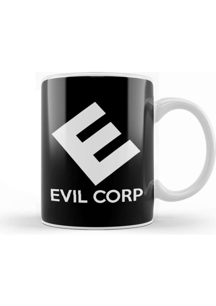 Evil E Corp Mr Robot Kupa Bardak Porselen
