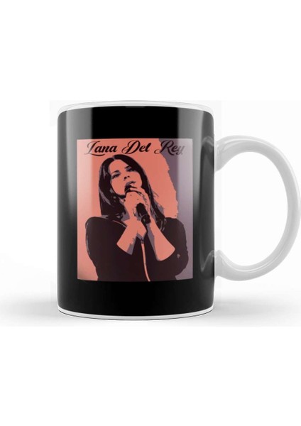 Lana Del Rey American Singer Songwriter Kupa Bardak Porselen