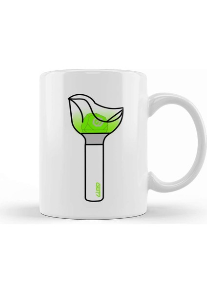 Kpop Got7 Lightstick Kupa Bardak Porselen